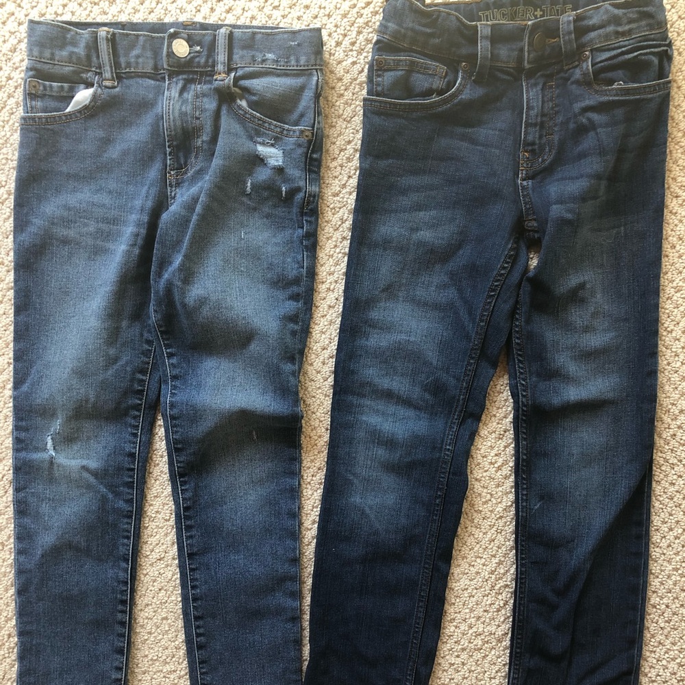 2 Pairs of Brand New Boy’s Size 8 Slim Jeans Lot